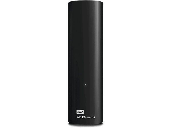 Disco duro externo 16TB WD Elements Desktop Sobremesa USB 3.0 Compatible USB 2.0 Formato NTFS Negro