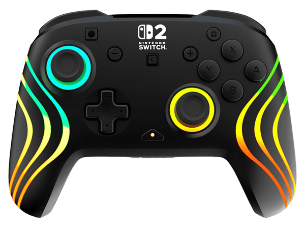 Mando Nintendo Switch Turtle Beach Afterglow™ Wave Wireless Controller Para Nintendo Switch / Switch Lite / Switch OLED / Switch 2 Negro