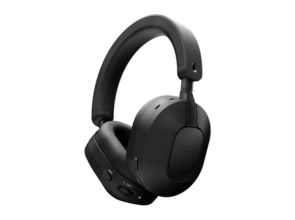 Auriculares inalámbricos Vieta Pro Quiet Autonomía 80 h Bluetooth 6.0 Cancelación de ruido híbrida Conexión dual Negro