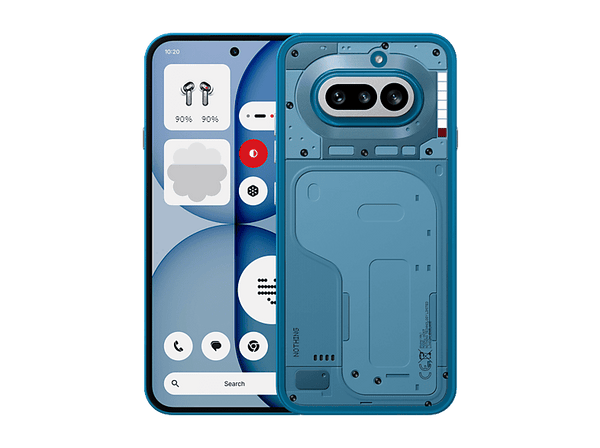 Móvil Nothing Phone 4a Azul 256GB 8GB RAM 6.78 AMOLED LTPS flexible Snapdragon 7s Gen 4 5400 mAh