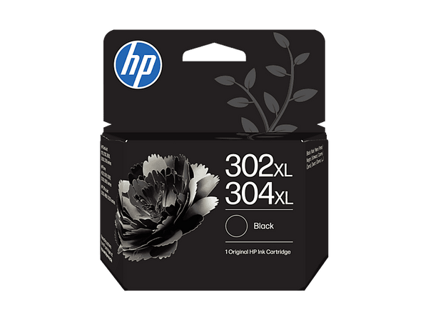 Cartucho de Tinta Original HP 302/304 XL Capacidad impresión 300 páginas Negro