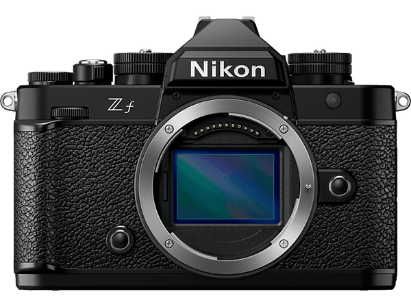 Cámara EVIL Nikon Z f  24.5 megapixel  24,5 MP  Pantalla Táctil Abatible LCD TFT  Negro