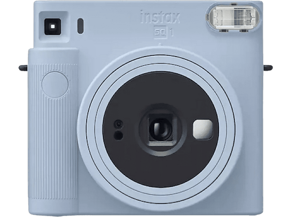 Cámara instantánea Fujifilm Instax SQ1 Con película Visor Galileo inverso Obturador electrónico Azul