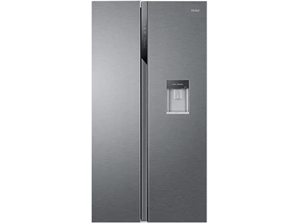 Frigorífico americano Haier SBS 90 Series 3 HSR3918EWPG No Frost 177 cm  521 l Motor Inverter Dispensador de agua Inox