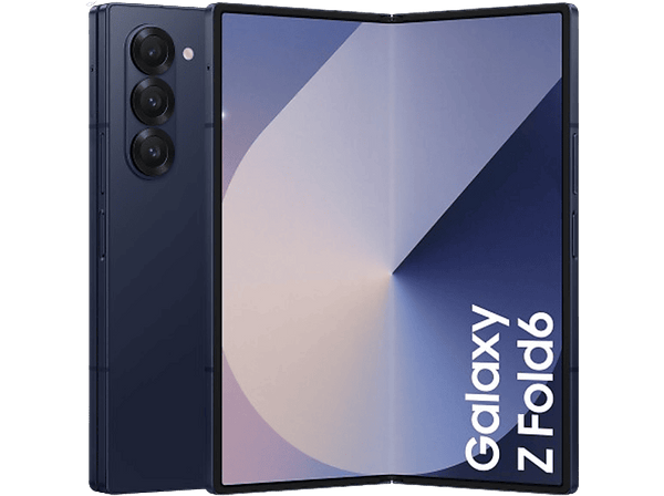 Móvil Samsung Galaxy Z Fold6 5G  1 TB  12GB RAM  Azul Oscuro  7.6 QXGA+  Plegable  Qualcomm Snapdragon  4400 mAh  Android 14