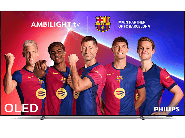 TV OLED 77 Philips 77OLED769/12 UHD 4K Philips P5 Smart TV DVB-T2 (H.265) Ambilight Titan OS Metálico