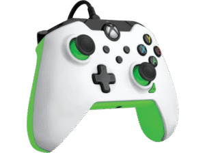 [❤️❤️❤️] Mando PDP 049-012-WG Para Xbox Series X/PC Cable Blanco/Verde neón [17364]