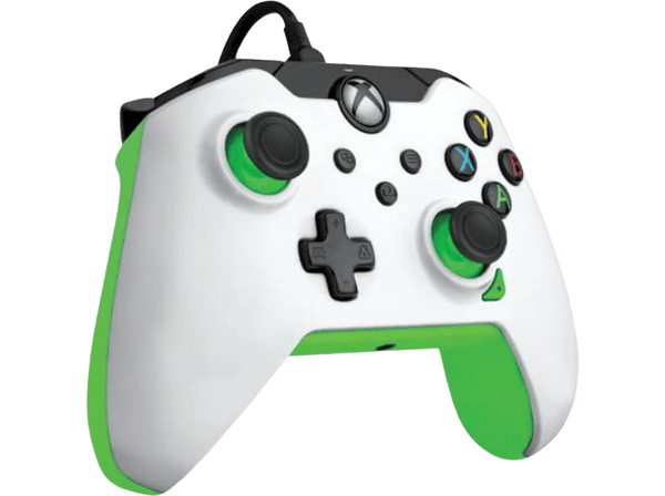 Mando PDP 049-012-WG Para Xbox Series X/PC Cable Blanco/Verde neón