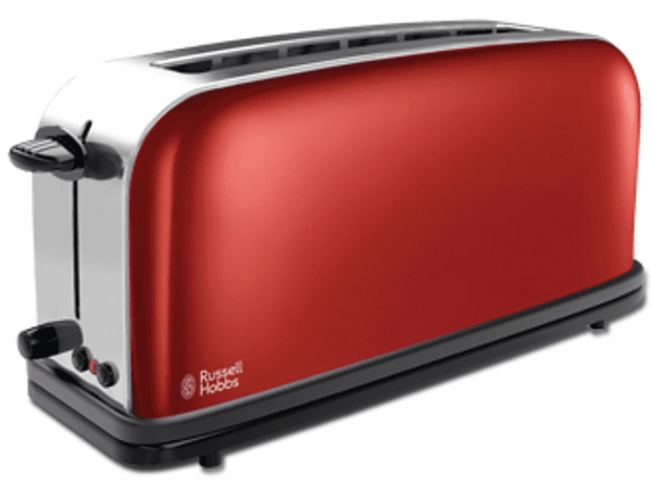 Tostadora Russell Hobbs 21391-56 LARGO ROJO Capacidad para 2 tostadas Función descongelado y