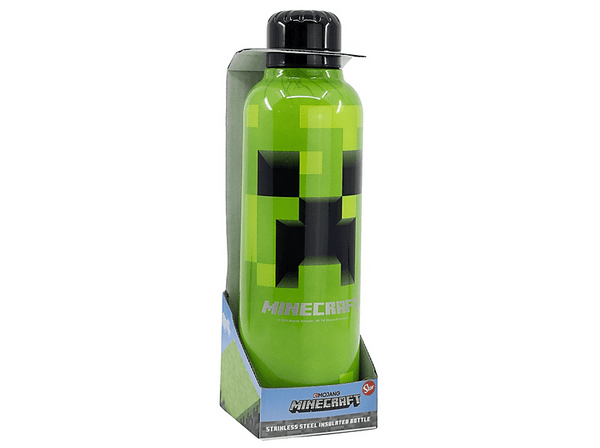 Termo sherwood Minecraft Creeper 515 ml Verde