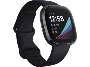 [❤️❤️❤️] Smartwatch Fitbit Sense Negro Avanzado de Salud Métricas de Salud exclusivas + 6 días batería [17430]