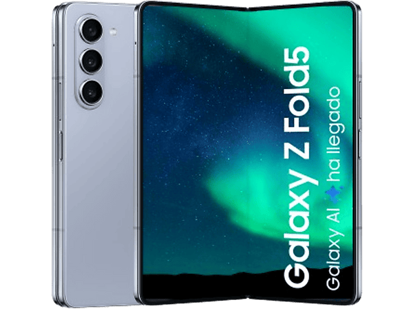 Móvil Samsung Galaxy Z Fold5 5G  512GB  12GB RAM  Azul  7.6 QXGA+  Plegable  Qualcomm Snapdragon  4400 mAh  Android 13