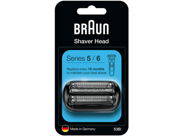 Accesorio afeitadora Braun 53B Para Series 5 y 6 Cabezal Negro