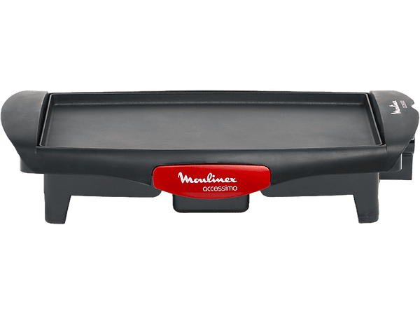 Plancha de asar Moulinex Accessimo CB560811 1.800 W Termostato Multiposición Recubrimiento Antiadherente Negro