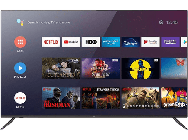 TV LED 50 OK ODL 50760UN-TAB UHD 4K 3840x2160 DVB-T2 Android TV Smart TV 4x HDMI 3x USB Negro