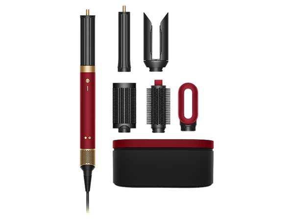Moldeador Dyson Airwrap Co-anda 2x™ Bluetooth® 6 en 1 4 Temp 3 Velocidades Red Velvet/Gold