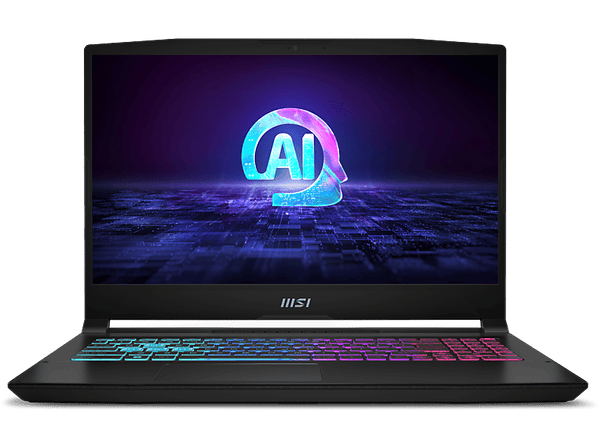 Portátil gaming MSI Katana A15 AI B8VG-427ES  15.6 Full HD  AMD Ryzen™ 9 8945HS  32GB RAM  1TB SSD  GeForce RTX™ 4070  Windows 11 Home Advanced
