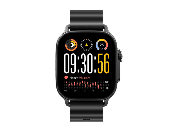 Smartwatch realme Watch 5 AMOLED 1.97 Autonomía 14 días NFC GPS IP68 Titanium Black