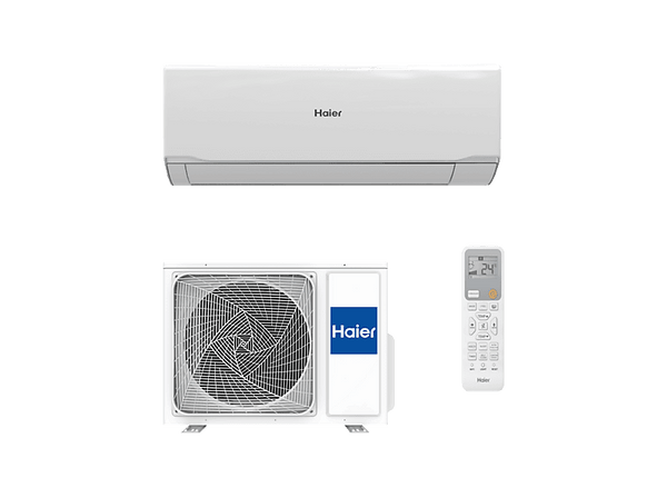 Aire acondicionado Split 1 x 1 Haier TIDE R 35 PREMIUM 3010 fg/h WiFi Autolimpieza Turbo Blanco