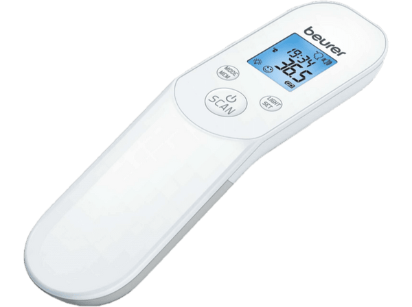 Termómetro Beurer FT 85 Infrarrojos 60 memorias Pantalla LCD Blanco