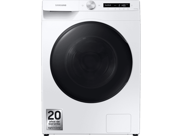 Lavadora secadora Samsung WD90T534DBW/S3 9kg/6kg EcoBubble™ 1400 rpm Autodosificación 24 programas Blanco