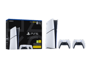 [❤️❤️❤️] Consola Sony PS5 Slim Digital Edition 825 GB SSD 4K 2 mandos DualSense Chasis E Blanco [16121]