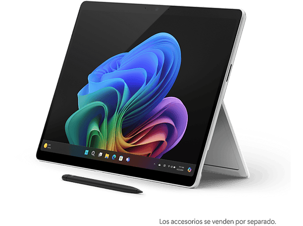 Convertible 2 en 1 MS Surface Pro Copilot+ PC,13 Snapdragon® X Elite 45 TOPS 16GB RAM 512GB SSD Adreno GPU Windows 11 Home Platinum