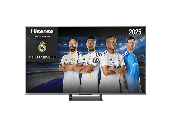 TV Mini LED 85 Hisense 85U7Q PRO UHD 4K 165 Hz Sonido 2.1.2 Quantum Dot Sensor de Luz IA Negro