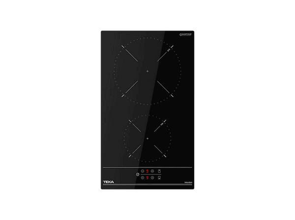 Placa inducción Teka IBC 32000 TTC 2 Zonas 210 mm Zona Grande 30 cm Ancho 3600W Control Táctil Negro