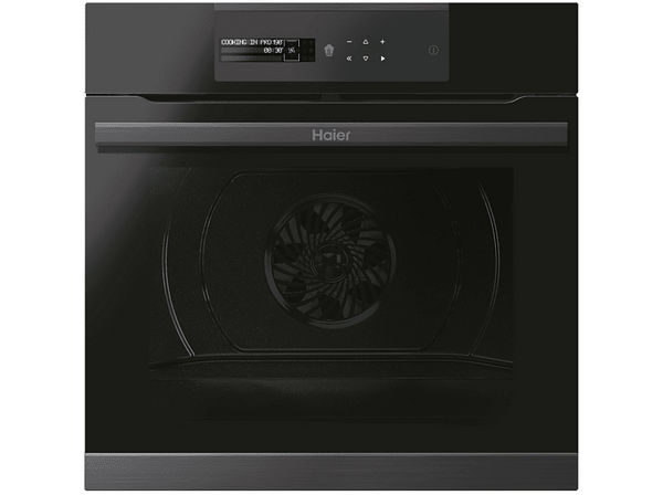 Horno Haier Series 4 HWO60SM5B9BH 70l Multifunción Pirolítico 55cm Wi-Fi Sonda térmica Negro
