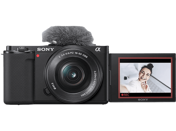 Kit cámara EVIL Sony ZV-E10L 24.2 MP APS-C Con Objetivo 16-50 mm f/3.5-5.6 Pantalla giratoria Negro