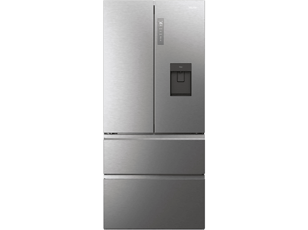 Frigorífico Americano Haier FD 83 Series 7 HFW7819EWMP  No Frost  192.5 cm  539 l  Dispensador agua  Wi-fi  Inox