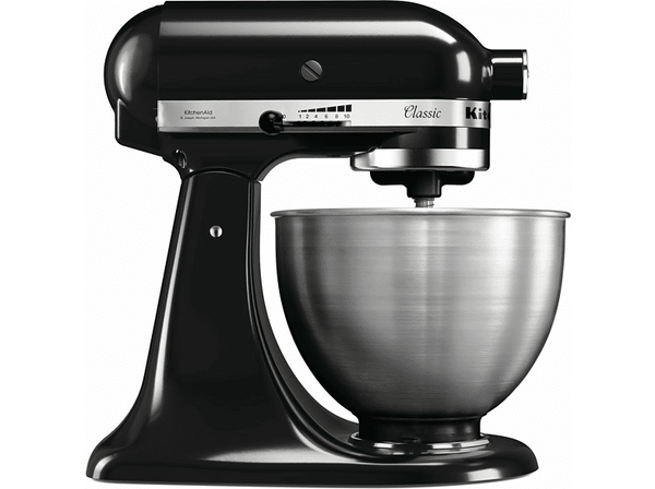 Robot de cocina KitchenAid 5K45SSEOB Amasador Batidor 4.3 L 275 W Negro
