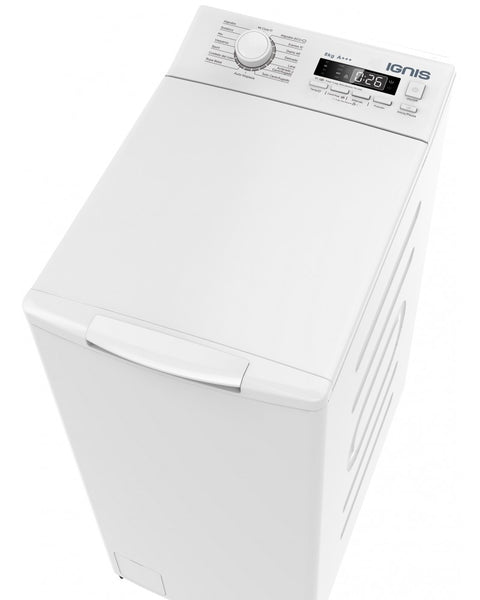 Lavadora carga superior IGNIS TLM8K1300LED 8 kg 1300 rpm Clase A+++ Blanco
